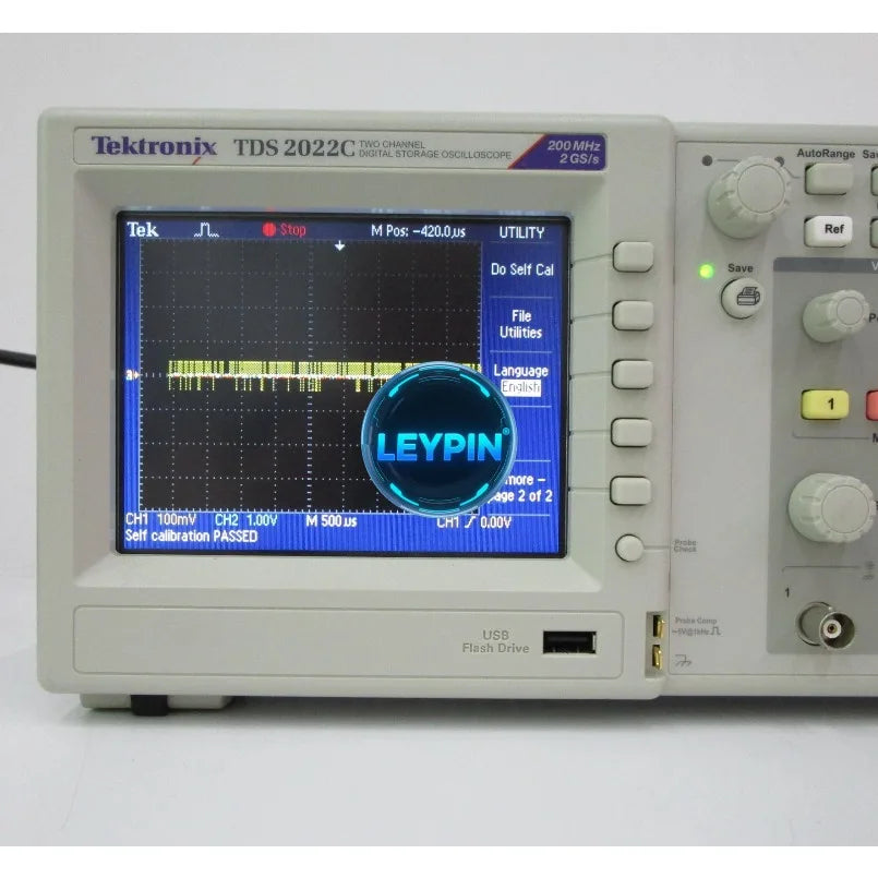 Tektronix TDS2022C two channel digital storage oscilloscope 200MHz 2GS/s PASSED    ytdi