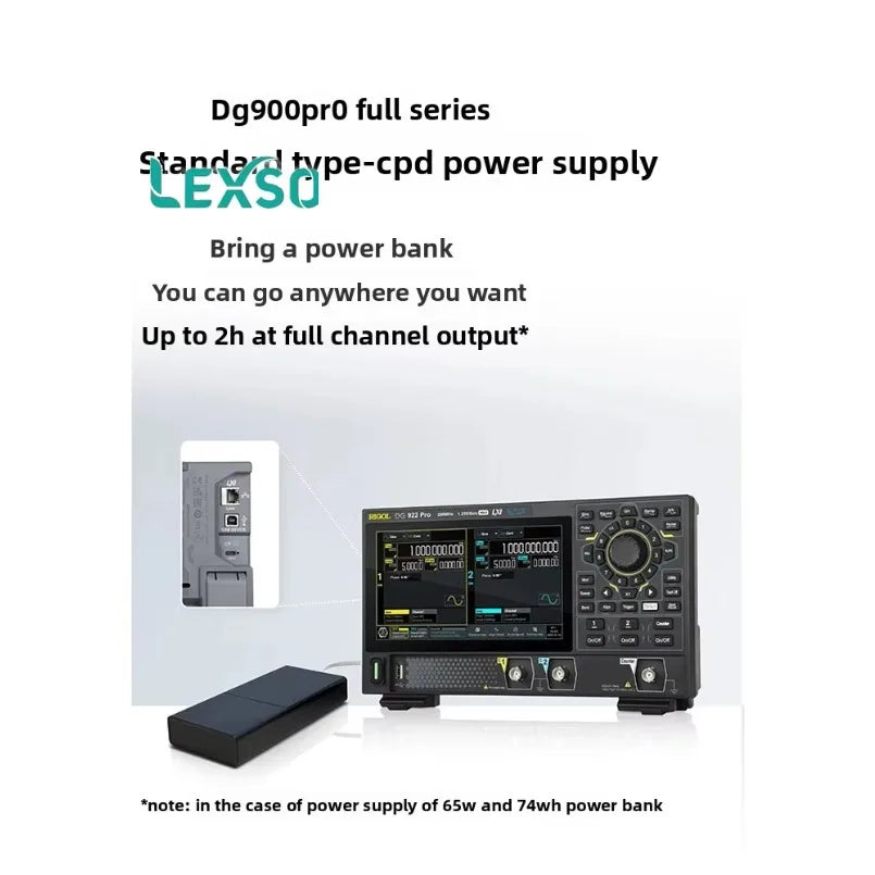Rigol DG922 Pro Function Generator Features Built-in Waveform Superposition Function With Sequence Function  lexso