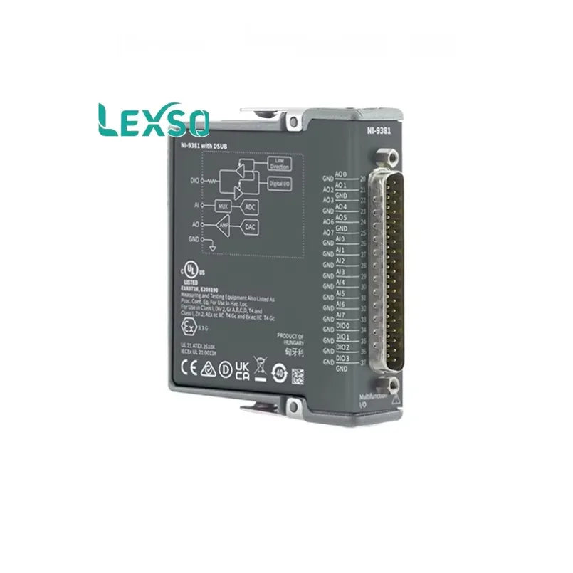 NI-9381 C-Series Multifunction IO Modules Cost-Effective Multiplexed Architecture lexso