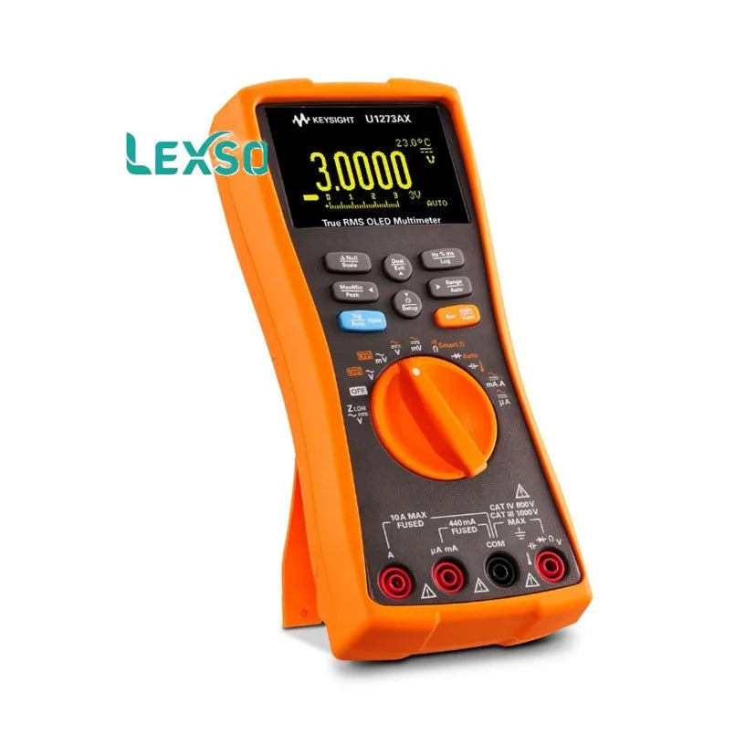 Keysight U1273AX Handheld Digital Multimeter 4 1/2 Digit IP54 OLED Display Made in America 1 Month Warranty   ytdi