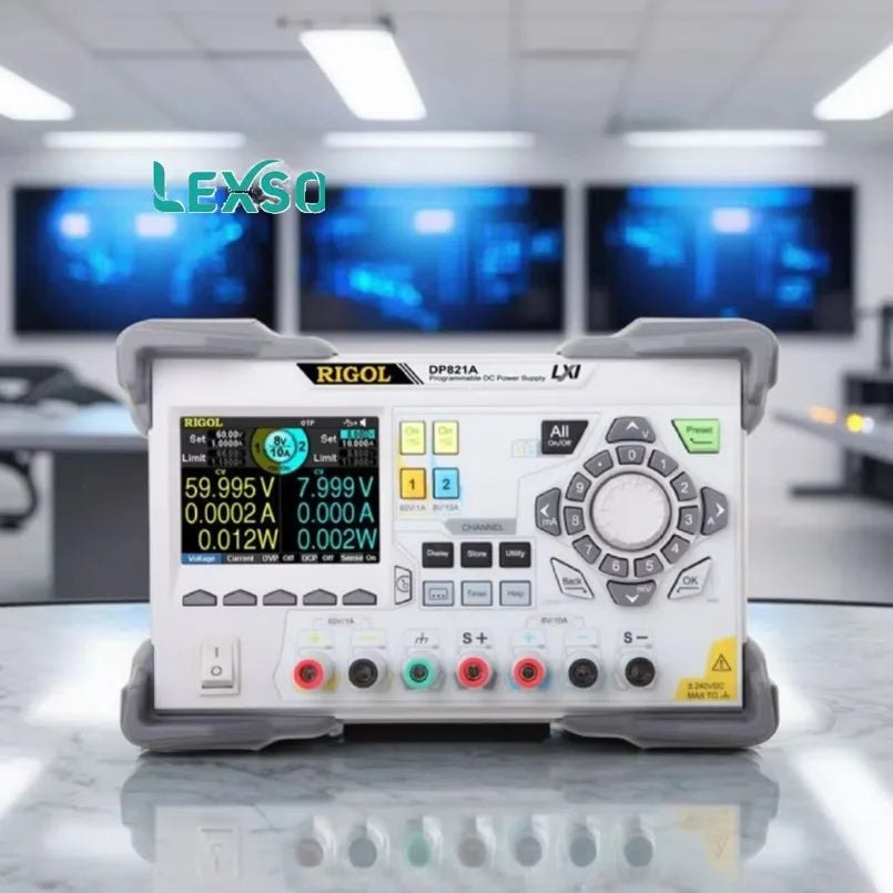 RIGOL DP821A Dual-Channel Programmable DC Power Supply (140W 8V/10A & 60V/1A)  OEM/ODM Customized Support lexso