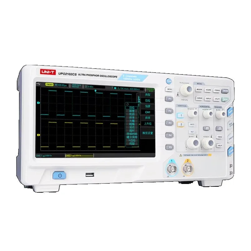 UNI-T UPO2104CS Economical Digital Oscilloscope Four Channels 100MHz Bandwidth 1GSa/s Sample Rate 56Mpts Memory Depth lexso