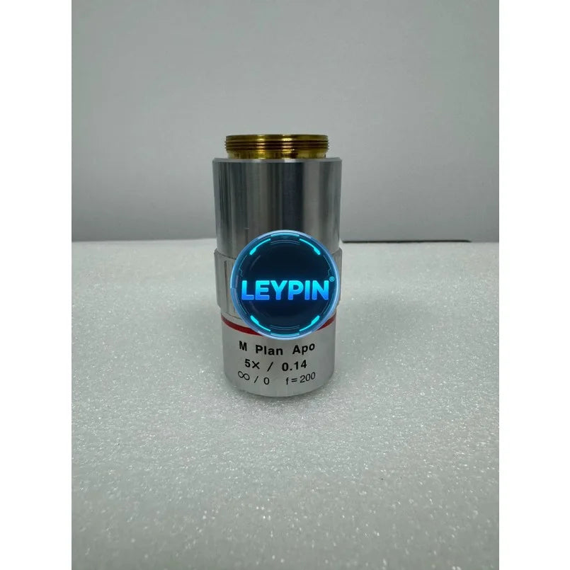 Used & Tested Mitutoyo M Plan Apo 5x/0.14 Microscope Objective Lens  ytdi