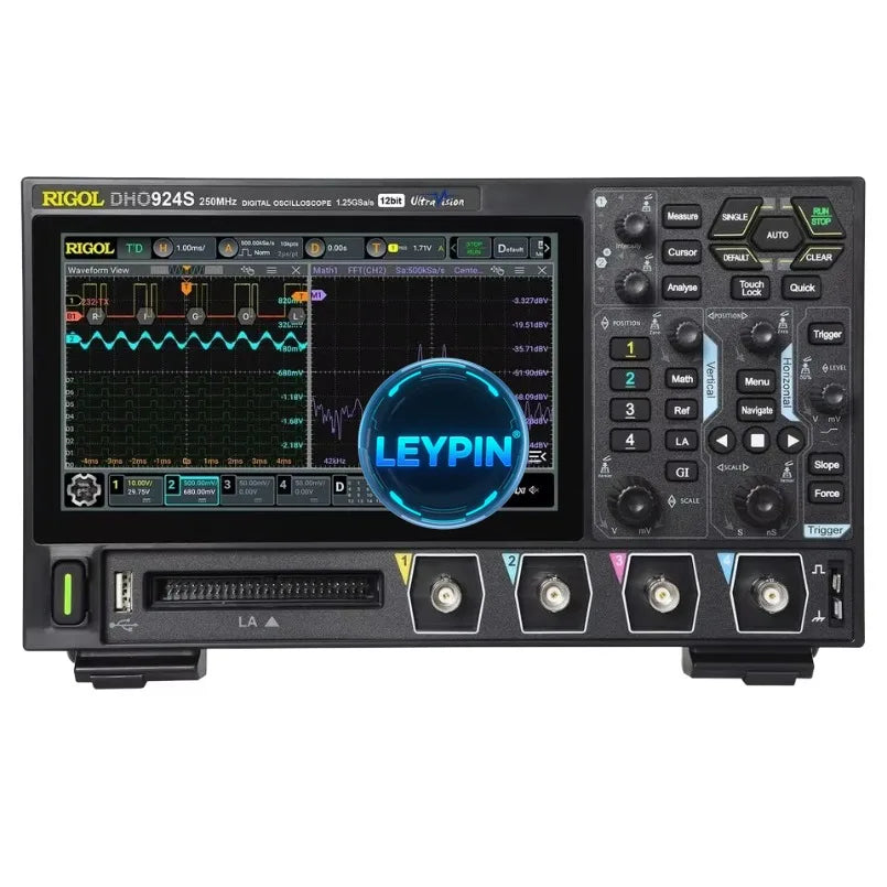 RIGOL DHO924S Digital 12-Bit Vertical Resolution 250MHz Frequency Band 4 Analog Channels 1CH Built-in Signal 1.25 lexso