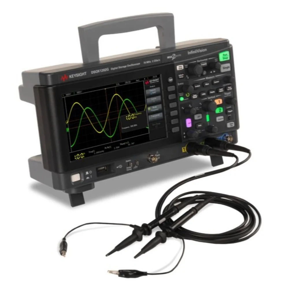 osciloscopio Keysight Technologies DSOX1202G InfiniiVision 1000 X Series, 70MHz Bench Oscilloscope, 2 Analogue Channels   ytdi