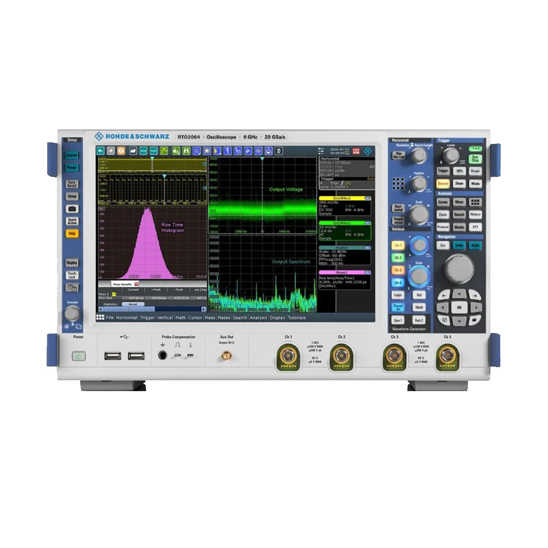 Rohde Schwarz RTO64 High-Speed Oscilloscope 1 Million Waveforms Per Second