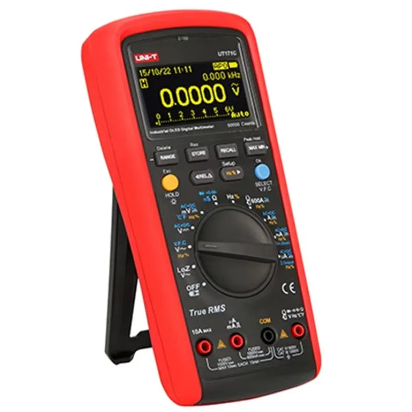 UNI-T UT171C Professional Portable Handheld Industrial Digital Multimeter Ac Dc Tester Die Led Display Circuit Ohm Tester lexso