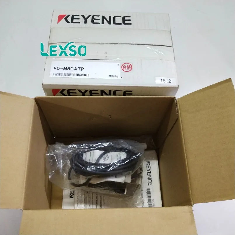 KEYENCE FD-F50 Clamp-on Gas Flow Sensor High Precision Non-contact for Industrial Pneumatic System Monitoring lexso