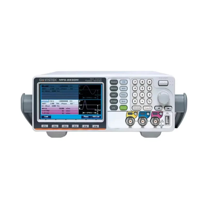 GW Instek MFG-2230M Dual Channel 30MHz 14-Bit Resolution 200 MSa/s Sample Rate Function/Arbitrary Waveform Generator for  lexso