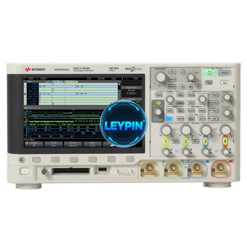 Keysight DSOX3024T Oscilloscope: 200 MHz, 4 Analog Channels    lexso