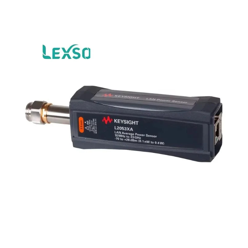 Keysight L2053XA 3.5mm/10MHz to 33GHz/50000 Readings/sec/-70 to +26 DBm LAN Wide Dynamic Range Average Power Sensor lexso