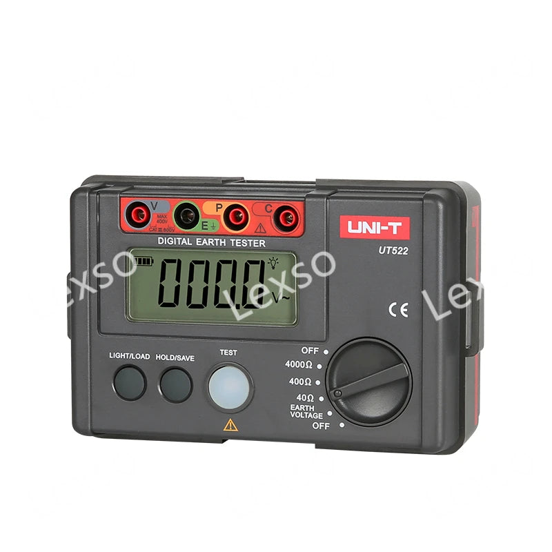 UNI-T UT522 Digital Earth Tester Used for Grounding Resistance & Measuring for Analysing Instruments lexso