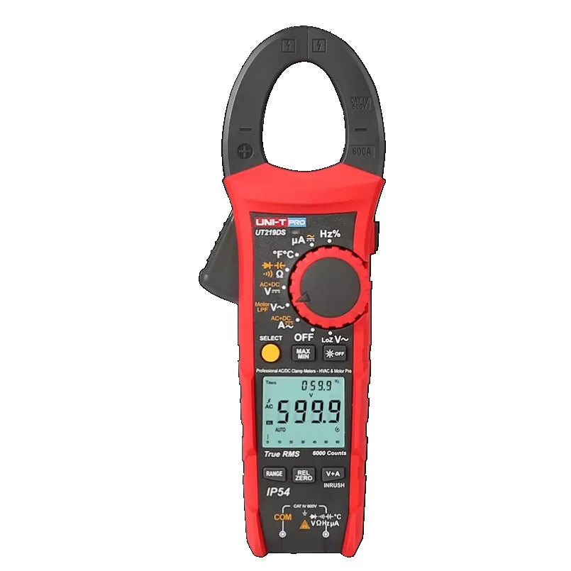 Uni-T UT219Ds Factory Maintenance Resistance Tester True Rms Ac Dc Dual Measuring Mode Digital Clamp Meter Ammeter Clamp lexso