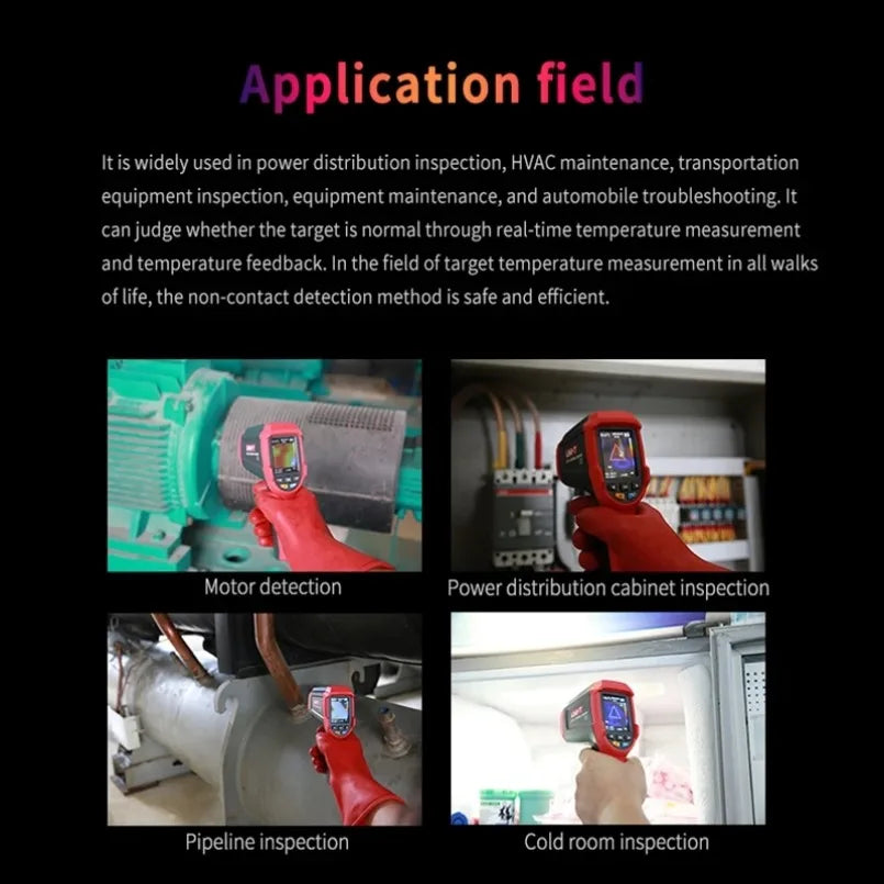 UNI-T UTi32 High Temperature -20~1000 Degrees Celsius Handheld Thermal Imager Motor HVAC High Low Temperature Inspection lexso