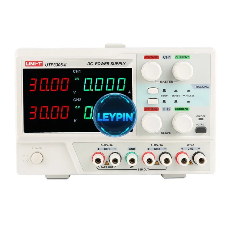 UNI-T UTP3305-II 30V 5A Dual Channel Linear DC Regulated Power Supply Digital Adjustable Switching Repairing     lexso