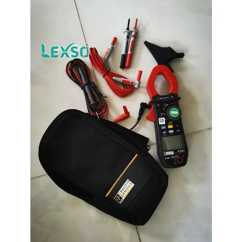 Chauvin Arnoux F205 Digital Current Clamp CAT III 1000 V, CAT IV 600 V Display (Counts): 6000    lexso