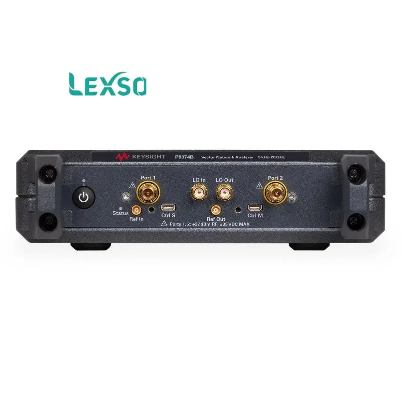 Keysight P9370B Compact Vector Network Analyzer, 9 kHz to 4.5 GHz, 2-port Number of Internal Sources 1 Source lexso