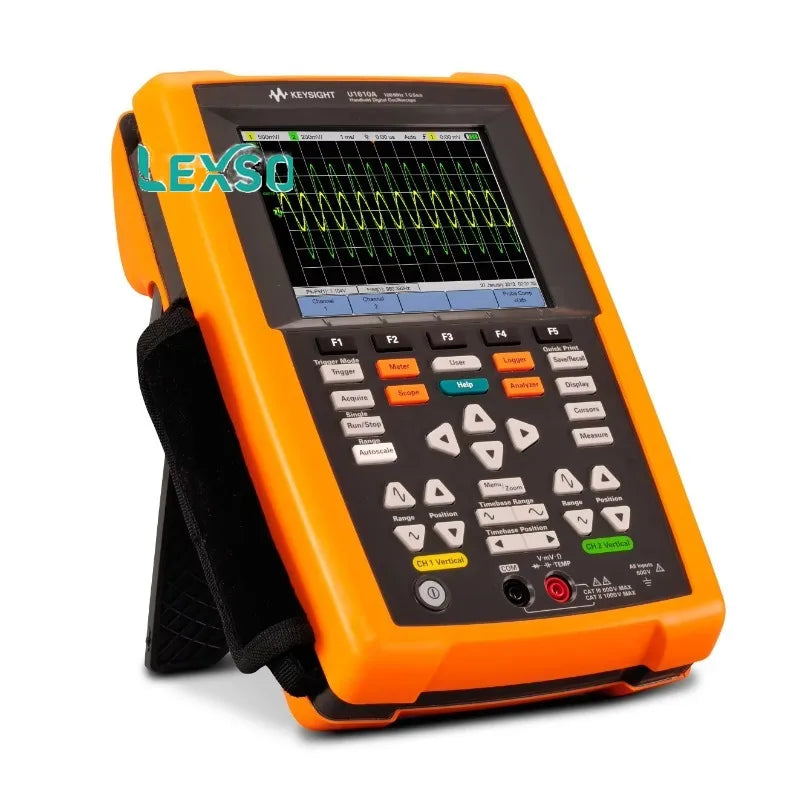 Keysight Technologies U1610A U1600 Series, 100MHz Handheld Oscilloscope, 2 Analogue Channels lexso