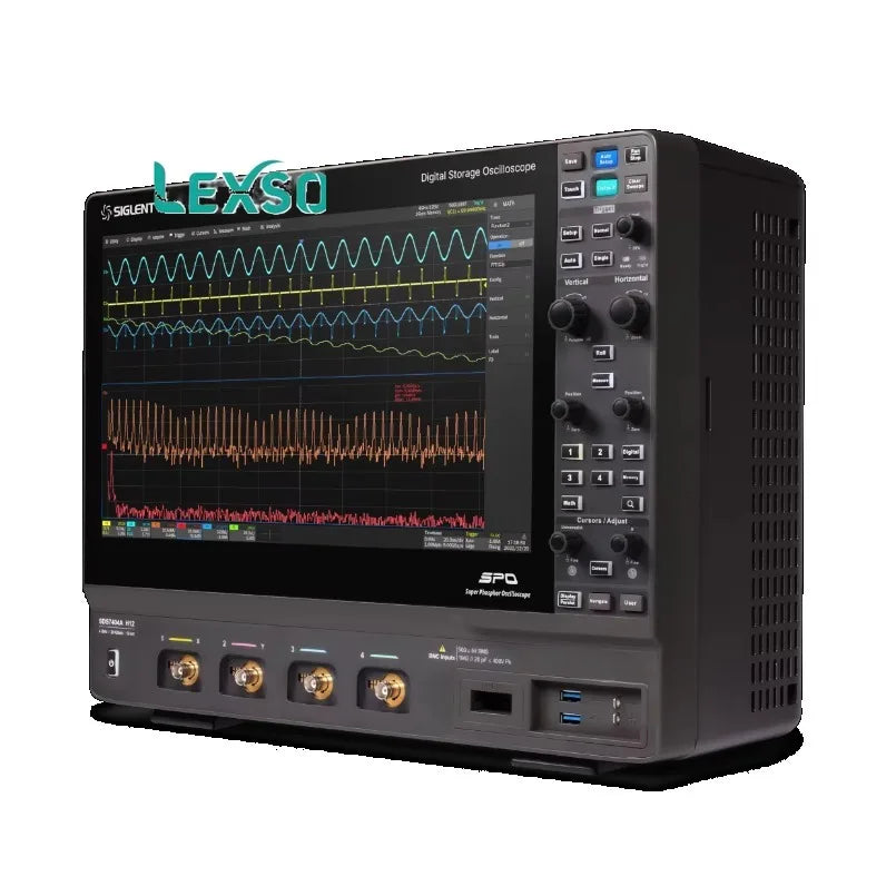 Siglent SDS7204A H10 Supports Split-screen Display Function And Is A High-resolution Oscilloscope.  lexso