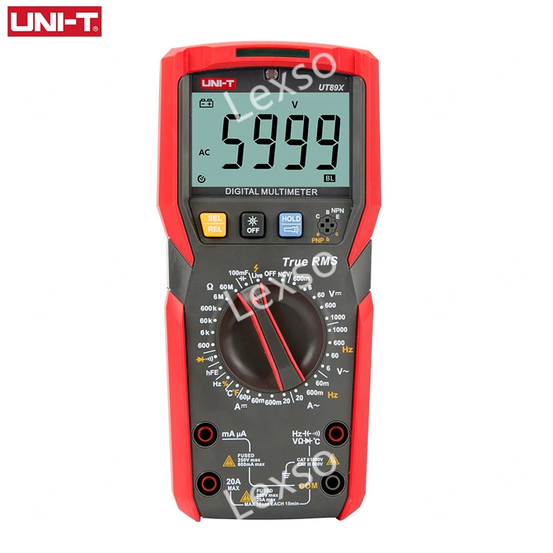 UT89XD Handheld Portable TRUE RMS Digital Multimeter    ytdi
