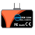 VICTOR 328M Smart Phone Thermal Imaging Camera , -20~550 Range , 96x96 Resolution, with Temperature Analyze APP    ytdi