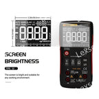 Q1 Digital Multimeter 9999 Analog Tester REAL RMS Professional Multi-Metro DIY Transistor Capacitor NCV Tester Lcr Meter    ytdi