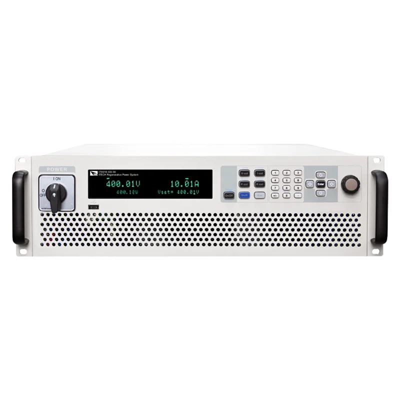 ITECH IT8000 USB DC Electronic Load 80V-500V 3U-27U 150A-2040A 0.001V 0.1A Regenerative DC Electronic Load Instrument   ytdi