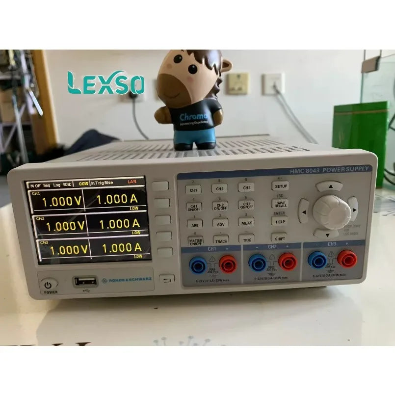 1PC R&S HMC8043 Power Supply DC 3 Ch, 32/3A Rohde & Schwarz   lexso