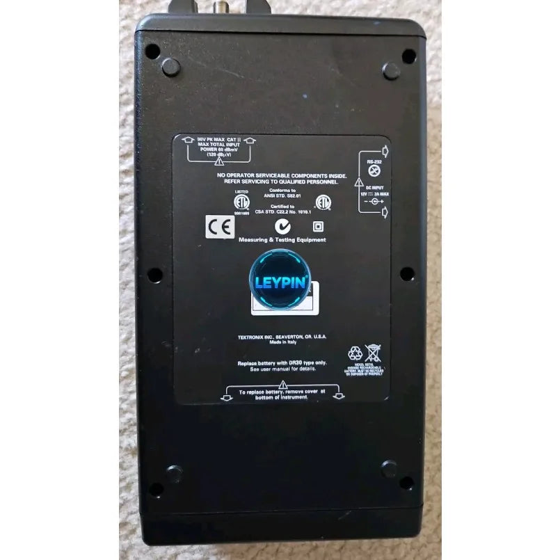 Tektronix DMA 120 Digital Modulation Analyzer Clean Powers on    ytdi