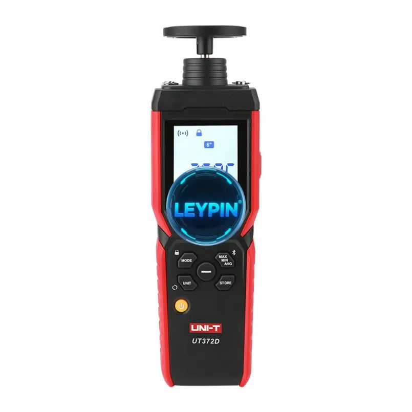 UNI-T UT372D 2-in-1 Tachometer Contact and Non-contact  APP  Data Storage  MAX/MIN/AVG/HOLD 1-99999RPM     lexso