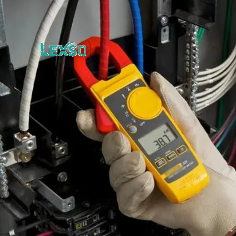325 Digital Clamp Meter 400A ACDC Current Voltage Resistance Continuity Tester CAT III 600V Industrial Electrician Tool  lexso