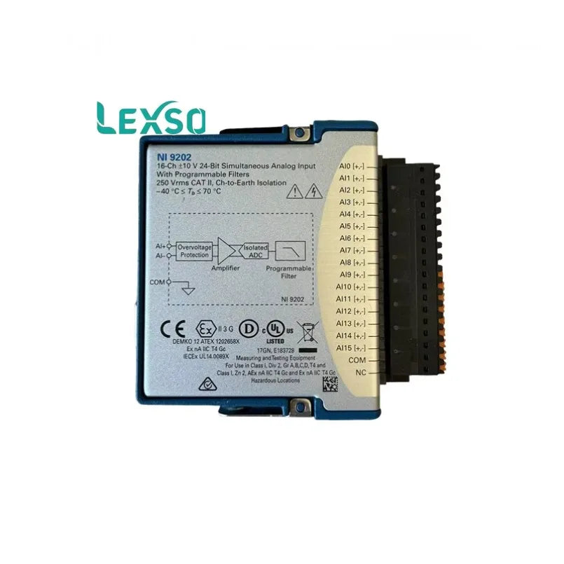 C-Series NI-9221 NI-9215 NI-9202 16-Channel Voltage Input Module Electronic Measuring Instruments lexso