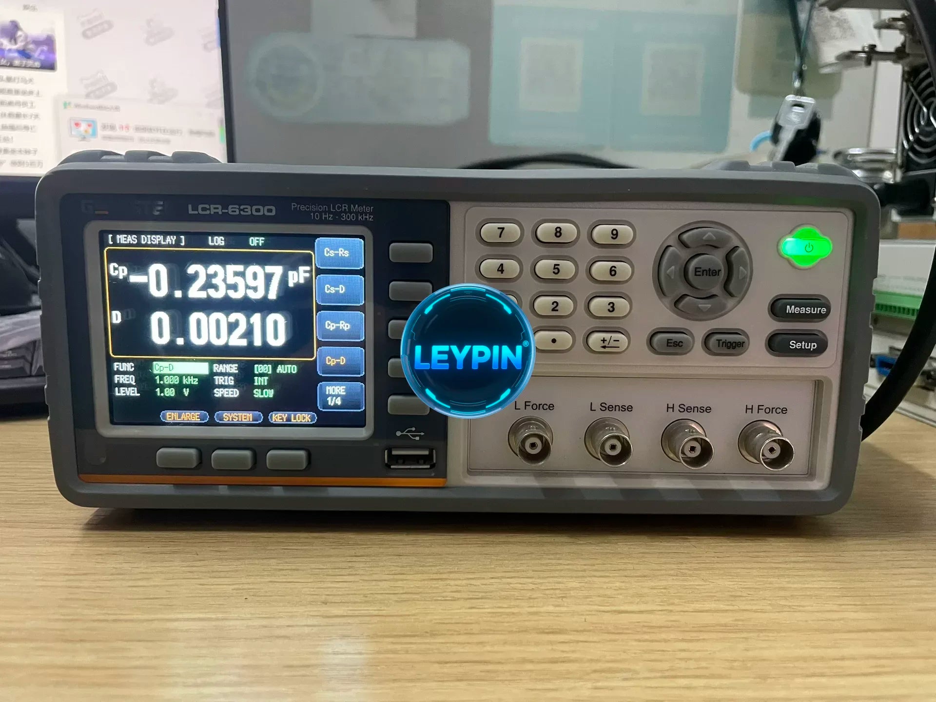 GWinstek LCR-6300 1MHz High Precision LCR Meter Impedance Analyzer Laboratory Equip *     lexso