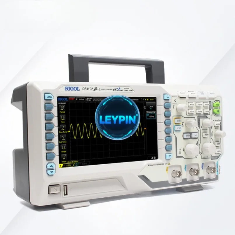 RIGOL  Handheld Dual-Channel 200MHz Bandwidth Digital Oscilloscope High-Precision DS1102Z-E and DS1202Z-E Series    lexso