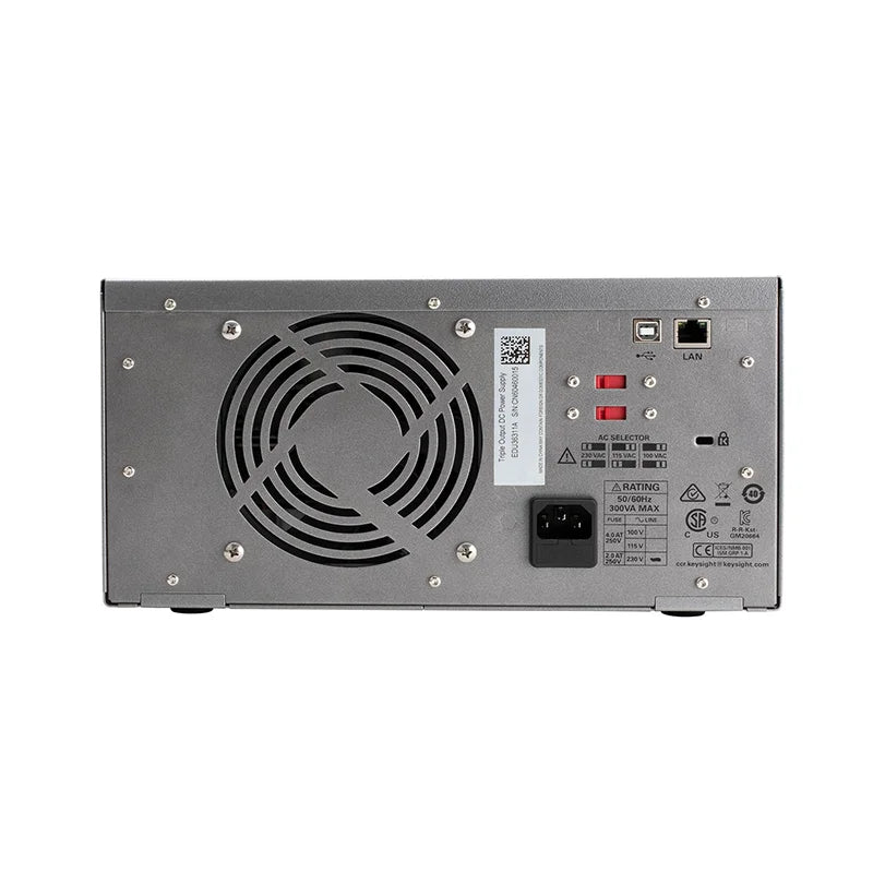 Keysight EDU36311A Smart Bench Essentials DC Power Supply, 3 independent, Total Power: 90 W - Get a Discount