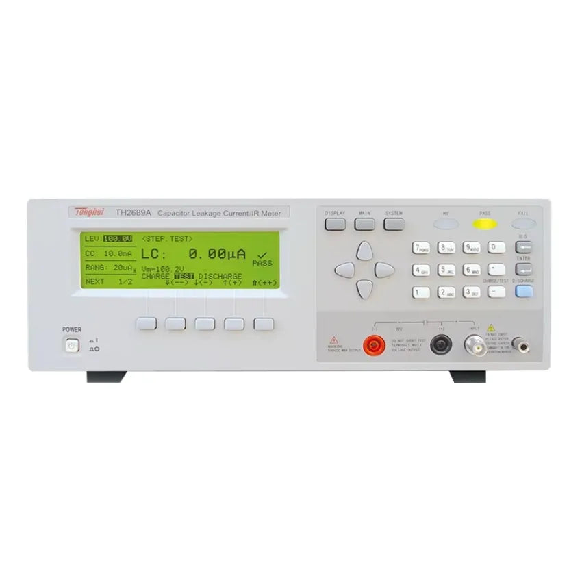 Tonghui TH2689A Capacitor Leakage Current IR Meter Insulation Resistance Test Function LS  ytdi