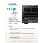 Rigol DHO4804  800 Mhz  Oscilloscope  lexso