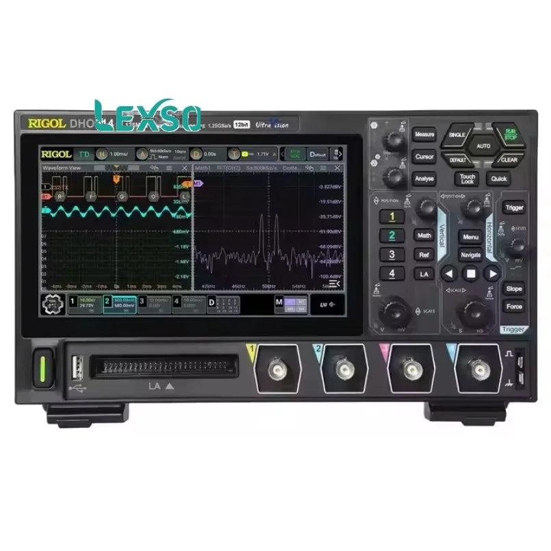 RIGOL DHO914S 125MHz 12-bit 4-Channel Digital Oscilloscope with 1.25GSa/s Sampling Rate and Ultra-Deep Memory lexso