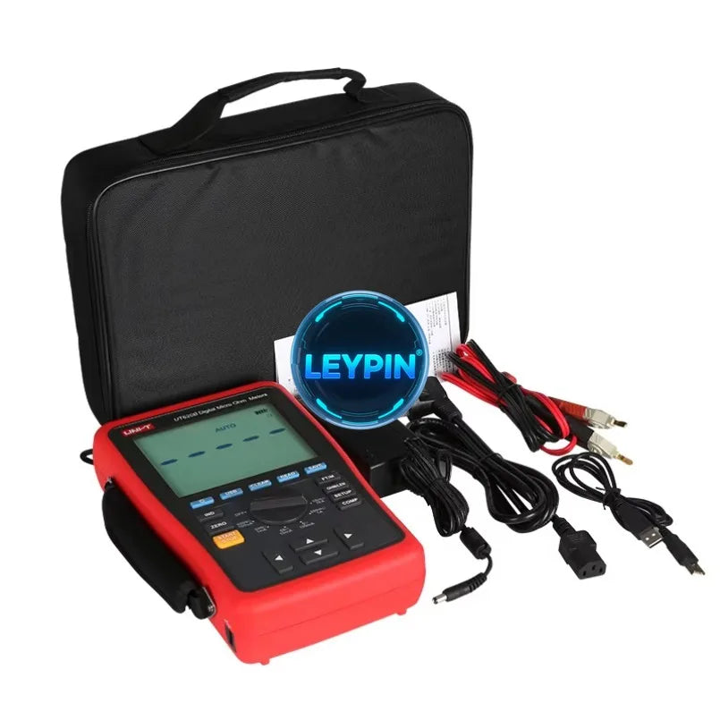 UT620B DC Low Resistance Tester Four-wire test Data Save IND Inductive Resistance Measurement Unit Multimeter      lexso