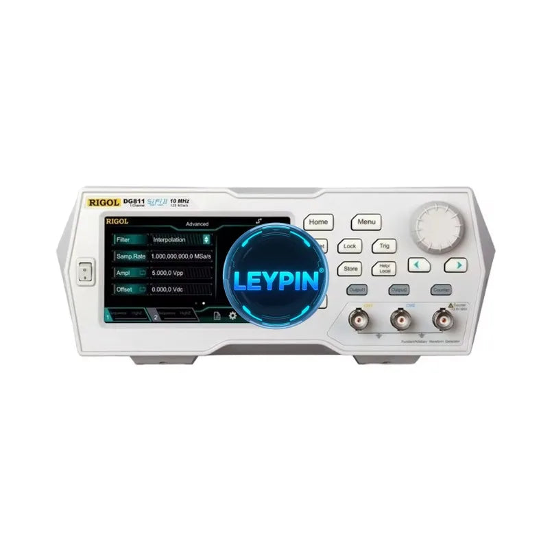 Rigol DG811 1 Channel 14-Bit Resolution Arbitrary Waveform Generator 10MHz 125Msa/s Sampling Rate 4.3-Inch Touch Screen   lexso