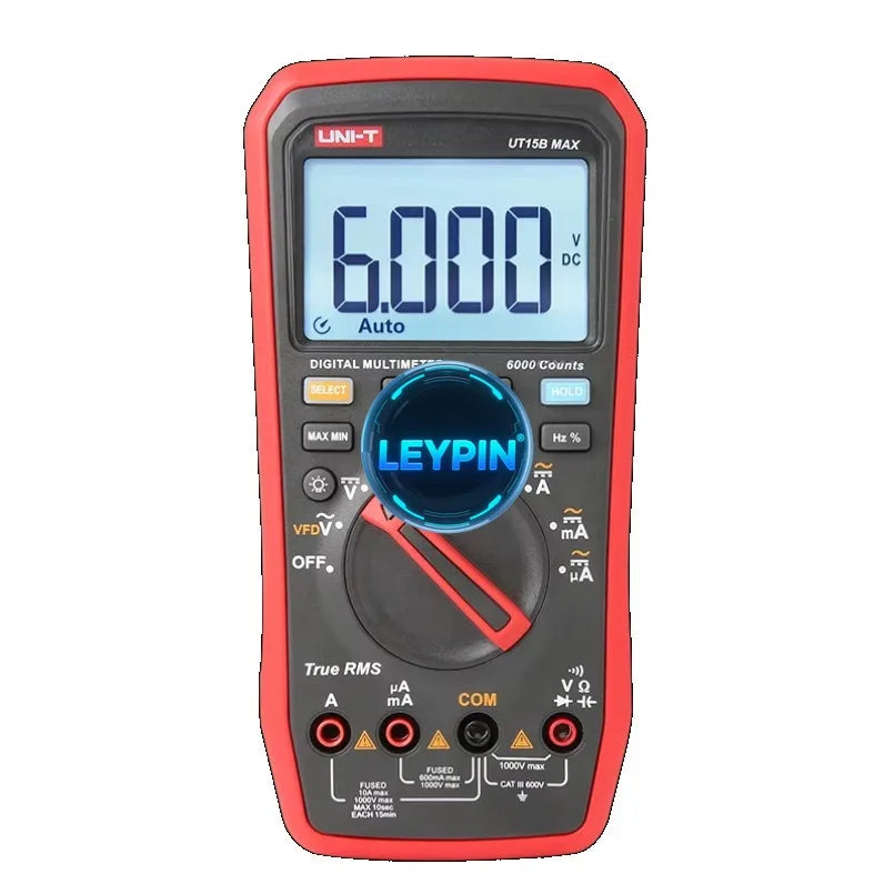 UNI-T UT15B/17B/18B Max True RMS Digital Multimeters     ytdi