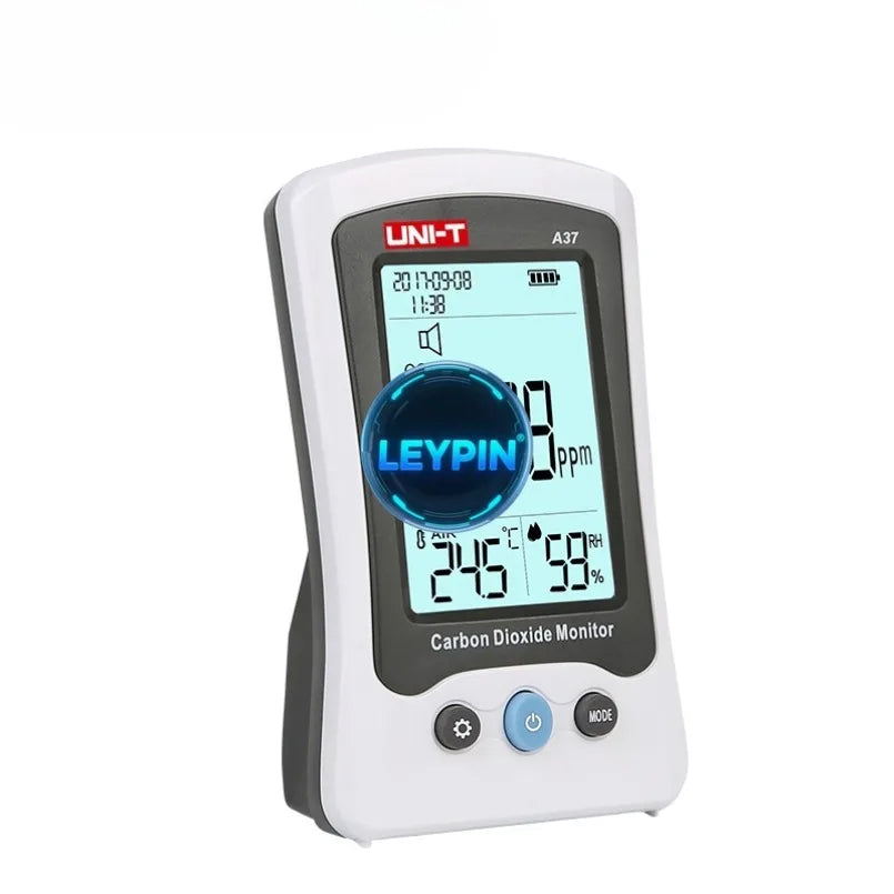 Uni-t A37 Indoor Air Quality Monitor for Home Use Detecting Humidity Temperature & CO     lexso