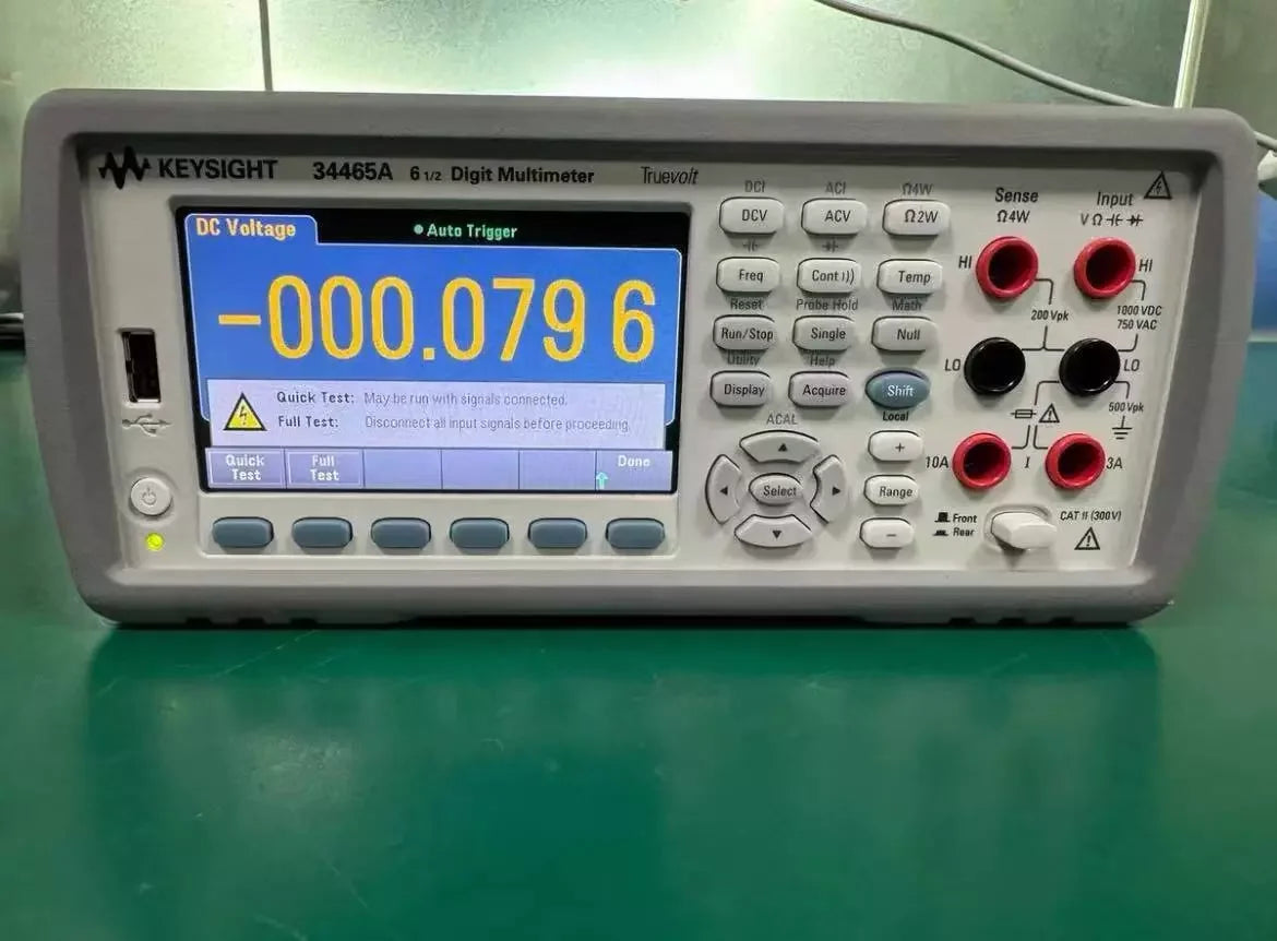 Used Agilent/ Keysight 34465A 6 1/2 Digital Multimeter    ytdi