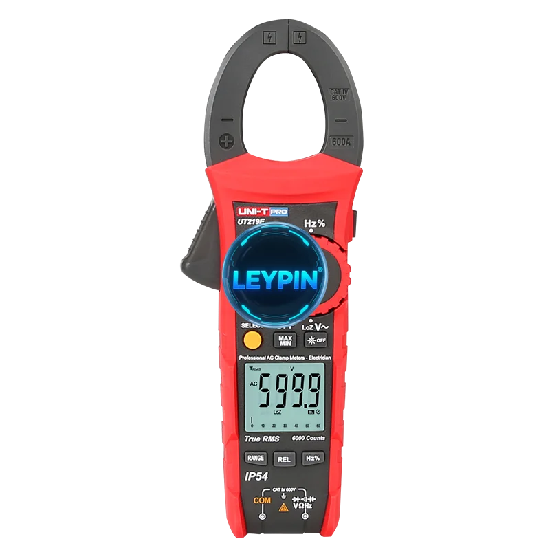 UNI-T UT219E True RMS 600A 1000V Clamp Meters AC DC Current Voltage Resistance Capacitance Frequency Meters UT219M UT219DS  ytdi