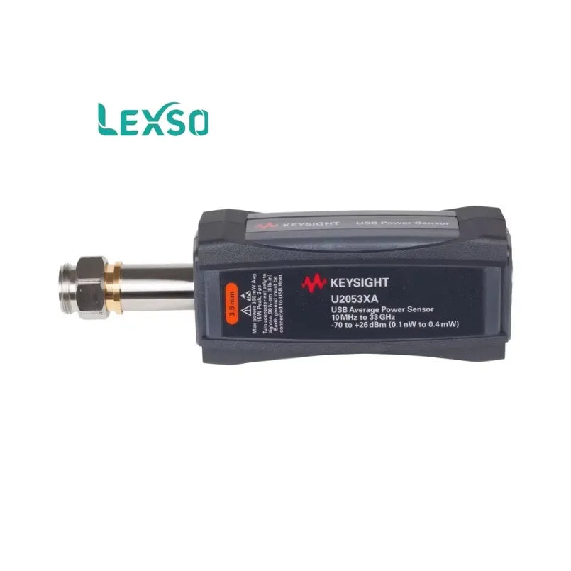 Keysight U2053XA 3.5mm USB Wide Dynamic Range Average Power Sensor 10MHz to 33GHz, -70 to +26 DBM, 50000 Readings/sec    lexso