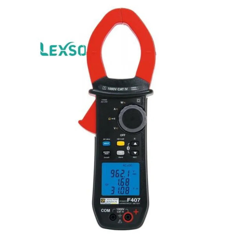 Chauvin Arnoux F407 1000 a Clamp Meter Power and Harmonics Multimeter    lexso