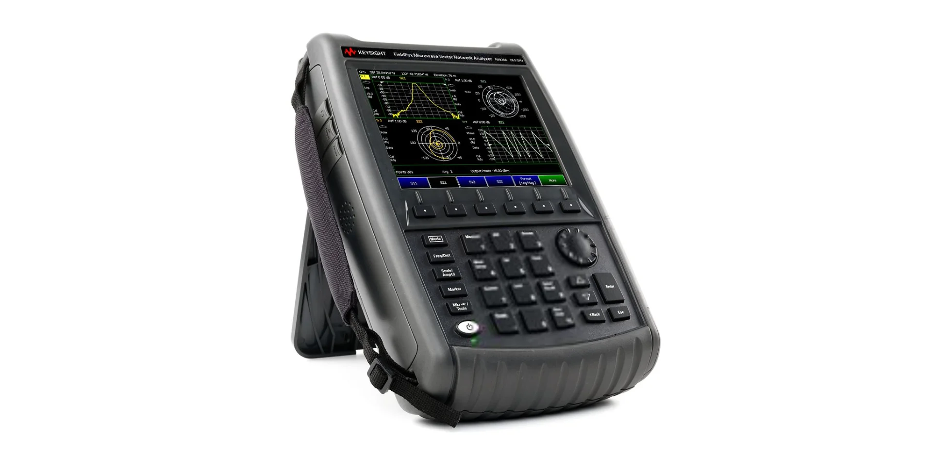 Keysight N9928A FieldFox 26.5 GHz Handheld Microwave Vector Network Analyzer Electronic Measuring Instrument