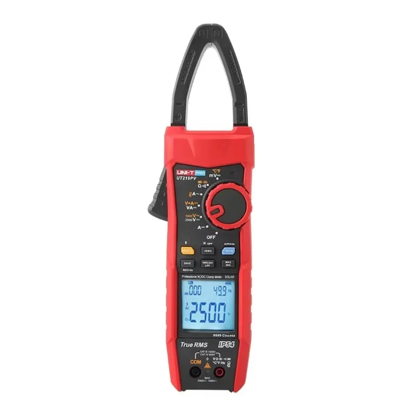 UNI-T UT219PV Digital Multimeter Electronic Clamp Meter AC/DC Pliers Ammeter Voltmeter 1000A/1500V/2500V PEAK Measure Instrument lexso