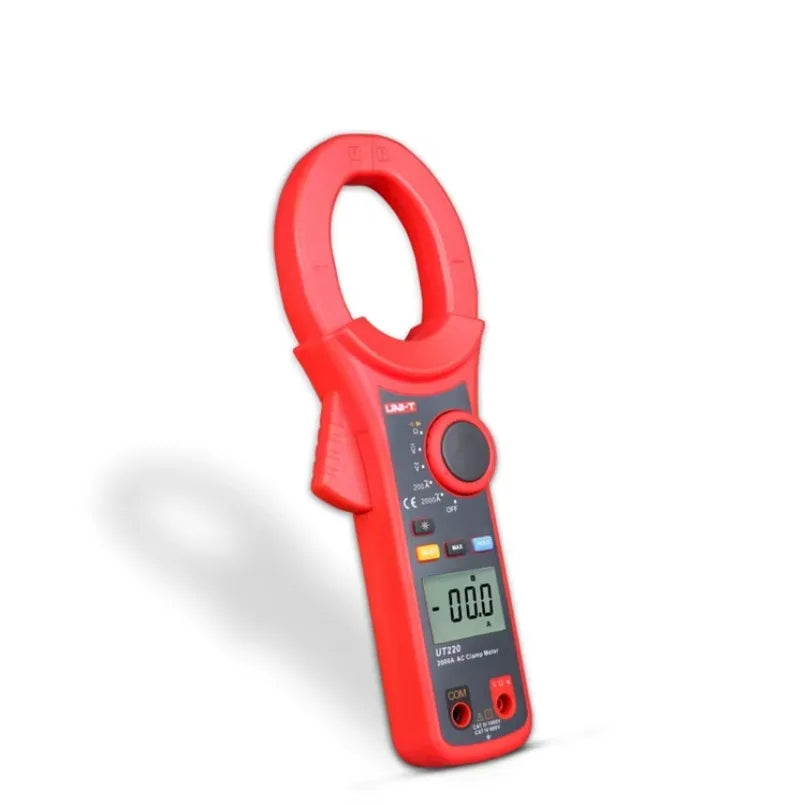 UNI-T UT220 Professional Multitester 2000A Auto Range Data Hold LCD Backlight Digital Clamp Meters Megohmmeter lexso