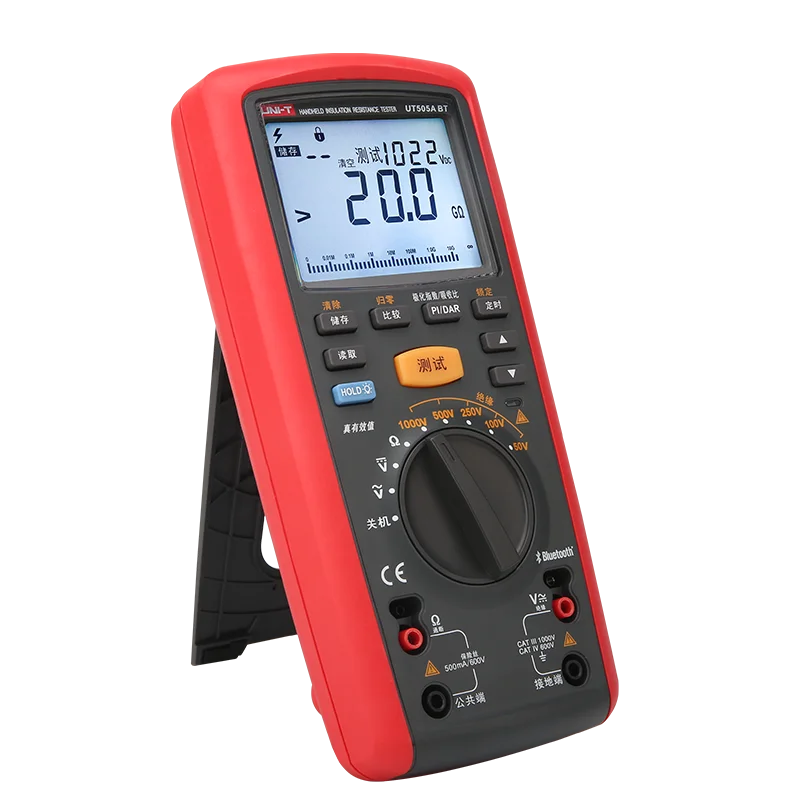 UNI-T UT505A Handheld True RMS Insulation Resistance Tester UT505B Digital Multimeter Measure Insulation Resistance PI DAR Ect    ytdi